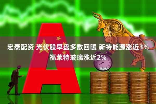 宏泰配资 光伏股早盘多数回暖 新特能源涨近3%福莱特玻璃涨近2%