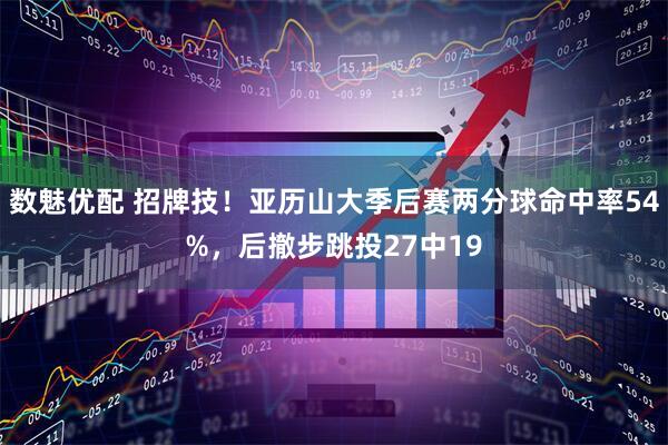 数魅优配 招牌技！亚历山大季后赛两分球命中率54%，后撤步跳投27中19
